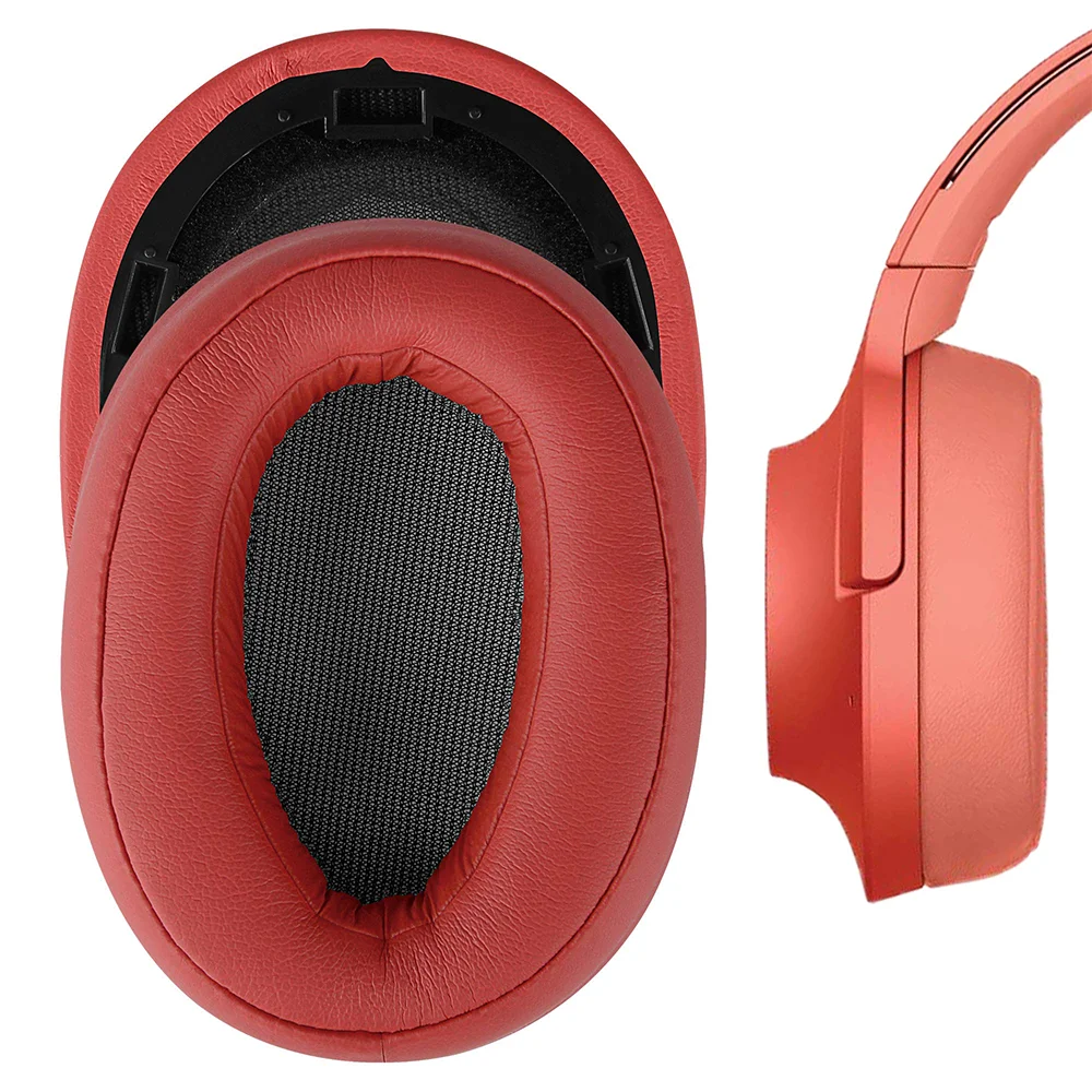 เปลี่ยนแผ่นรองหูฟังแผ่นรองหูฟังซ่อมอะไหล่สำหรับ Sony MDR-100A MDR-100AAP MDR-H600A MDR 100A 100AAP H600A หูฟัง