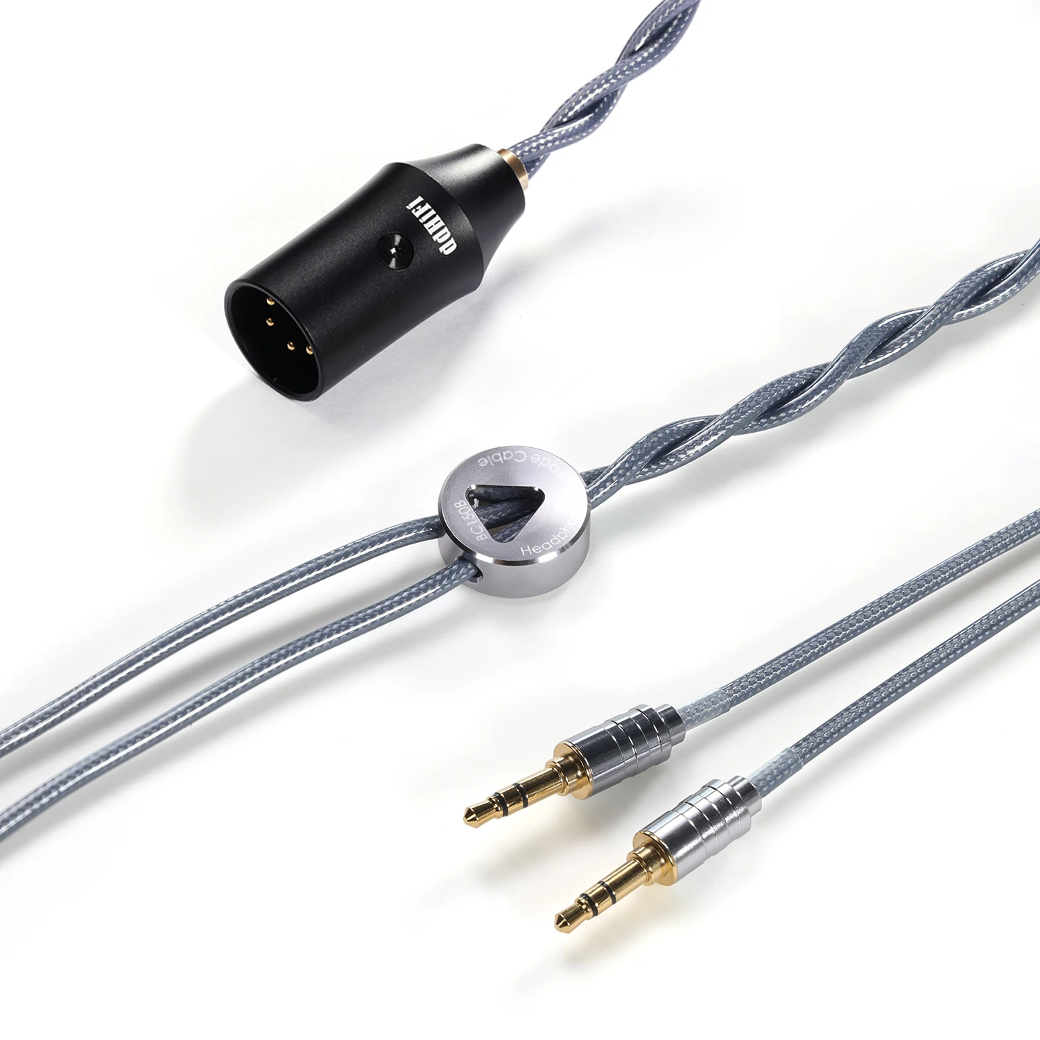 DD ddHiFi BC150XLR Balanced Silver Headphone Upgrade Cable with Shielding Layer for Audio-Technica HiFiman Sennheiser Focal,etc