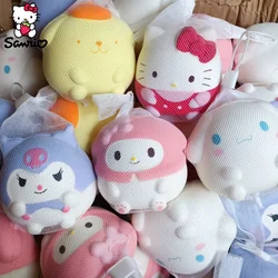 Anime Sanrio Kuromi Cinnamoroll moja melodia dekompresja Stress Relief Squishy Hello Kitty dzieci ręcznie szczypta zabawka uzdrawiający prezent