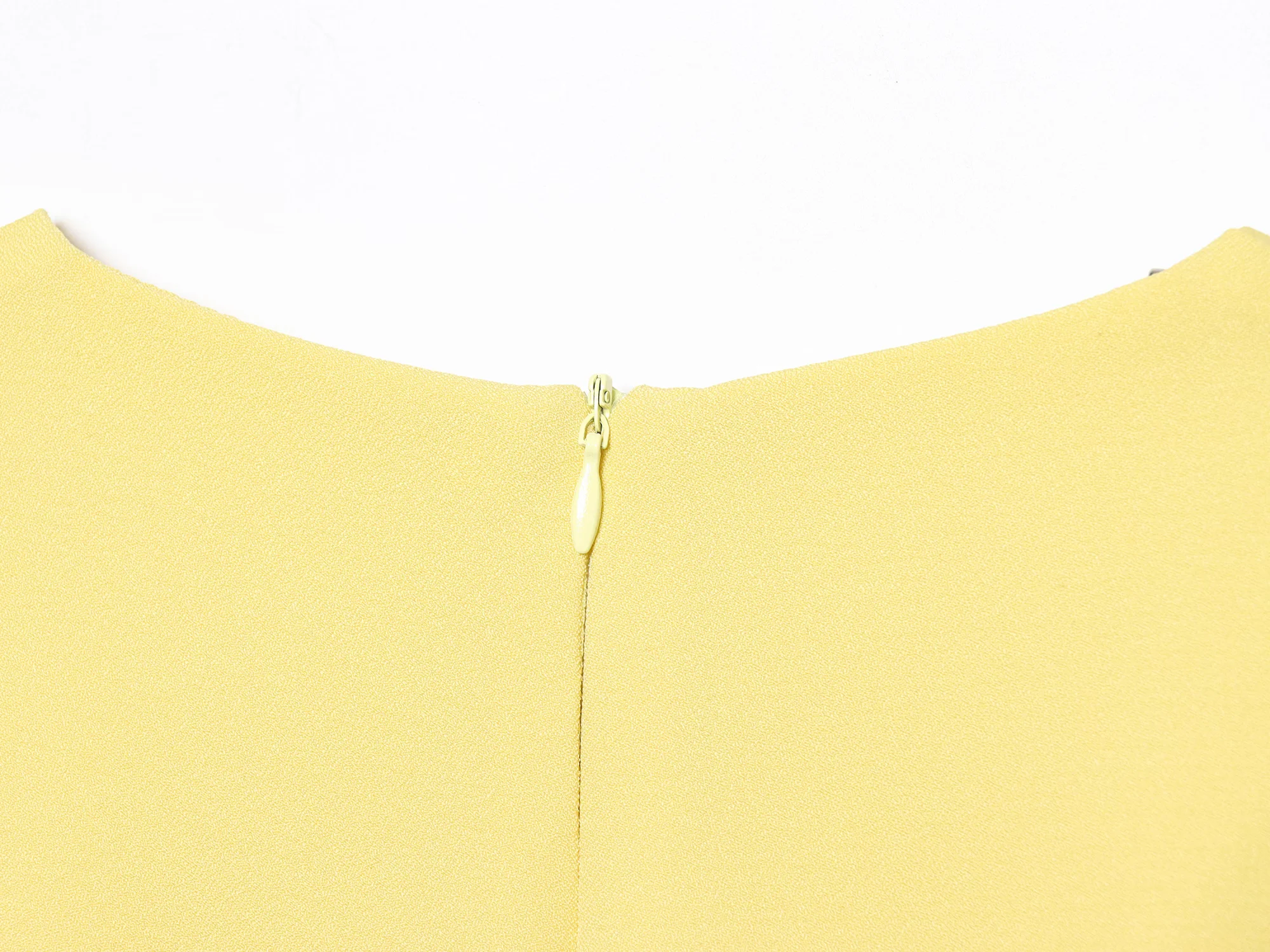 KONDALA Chic plissé jaune femme robe haute rue décontracté Y2K Mini robe mode 2025 été fête élégante sans manches robes