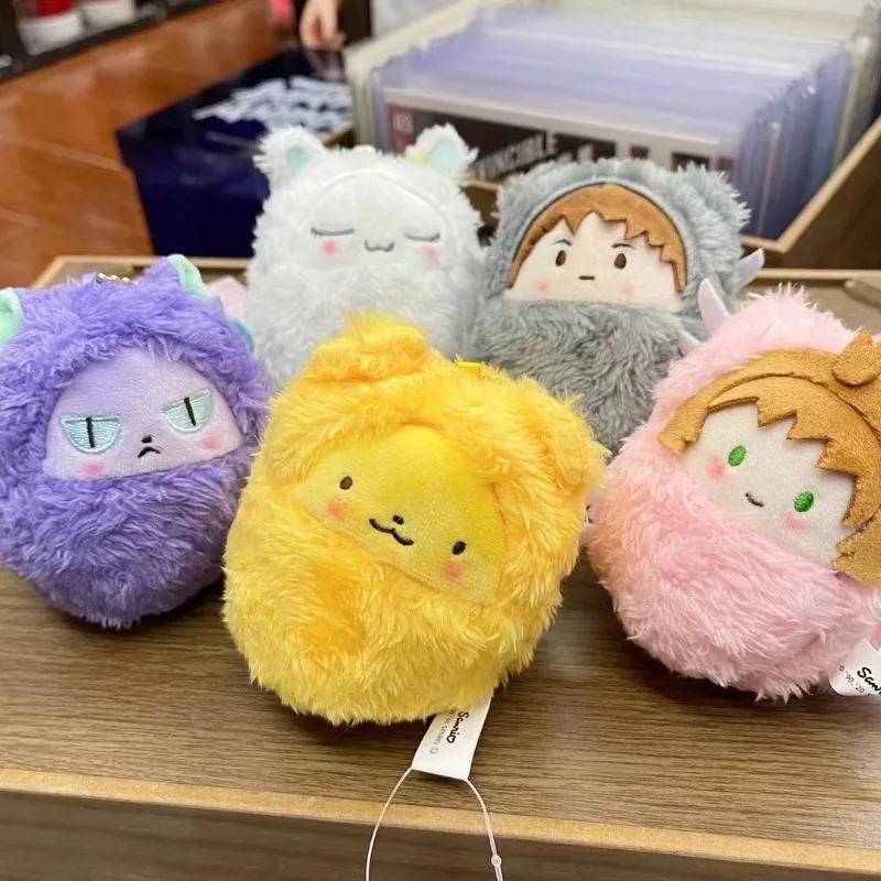 

8cm New Cartoon Card Captor Series Plush Doll Pendant Keychain Cute Girl Plush Tundra Book Packaging Decoration Childrens Gift