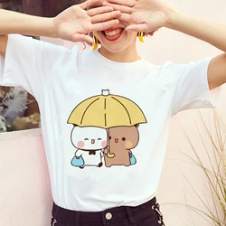 Bubu Dudu T-Shirt Frauen Top Kawaii lustige T-Shirts Sommer Tops Y2k Mode lässig Frauen Kleidung Kurzarm T-Shirt