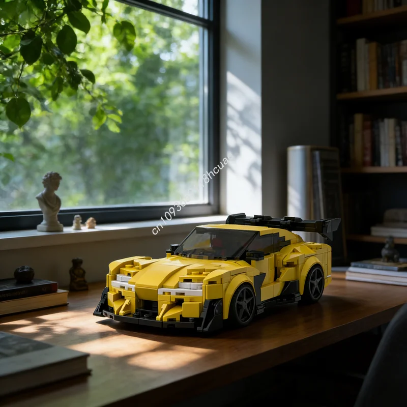 

432 детали MOC: Конструктор «Широкоразмерная Supra City Champions» — идеальный подарок на Рождество, развивающая игрушка, строительные блоки