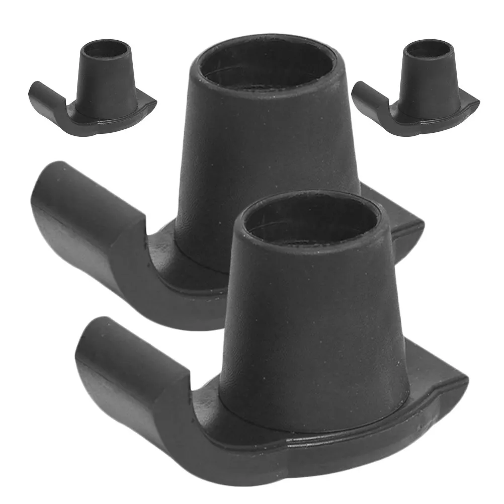 4Pcs Walker Ski Glides Heavy Duty Non-Slip Walker Feet Protectors for Elderly Balance Stability on Snow Ice Mud Smooth Surfaces