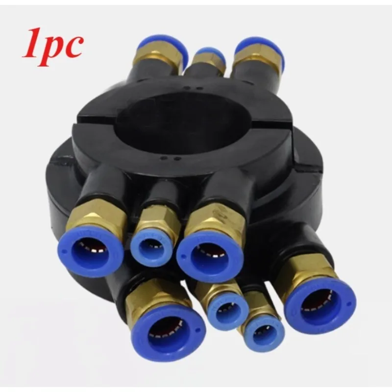 1pc Tyre Tire Machine Ten way Changer Rotary Coupler Air Distribution Quick Valve