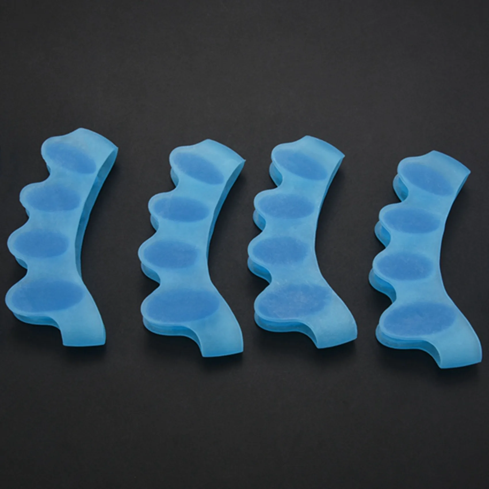 Correttore, separatore per dita dei piedi, protezioni per il sollievo dell'alluce nuovo materiale piastra per dita del martello in Gel, distanziali per dita dei piedi, barelle per dita dei piedi, per uomo
