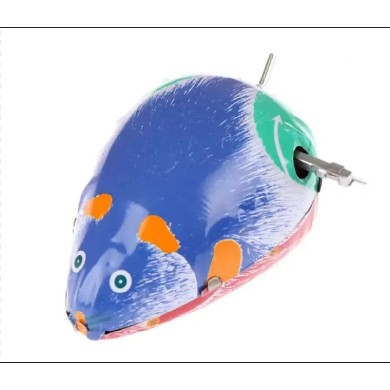 

Ретро-игрушка «Прыгающая лягушка, мышь, петух» из железа, классическая ностальгическая игра для детей