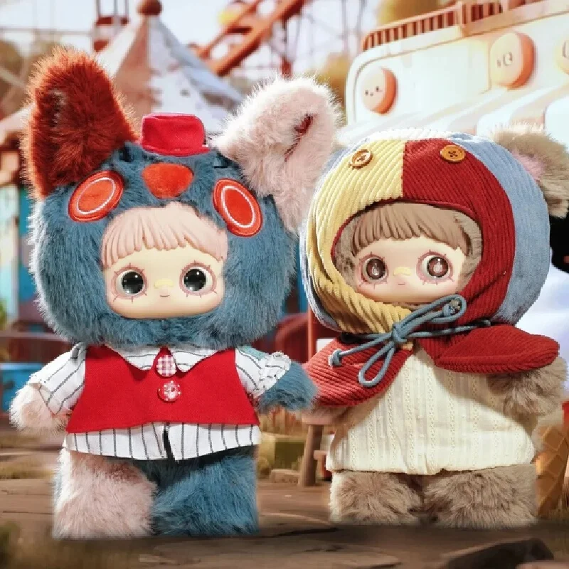 Maymei Forgotten Funfair Series Mystery Blind Box Plush Toy Theme 400% Large Size Doll Display Figure For Girls Birthday Gift