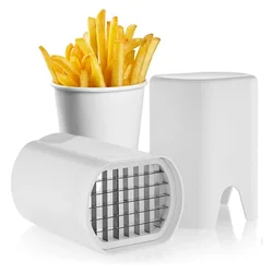 French Fry Cutter Tool White – Tool Food Dicer Veggie Dicer Chopper Veg Chopper White French Fry Cutter Natural Cut Rapid Slicer