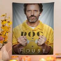H-house MD TV Classic Vintage Colorful Tapestry Wall Hanging Hanging Tarot Hippie Wall Rugs Dorm Art Home Decor
