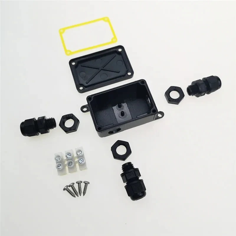 IP66 Waterproof Junction Box 2 Way 3 Way 3mm-6.5mm Cable Connector Sealed Retardant Electrical Outdoor Waterproof Box image 6