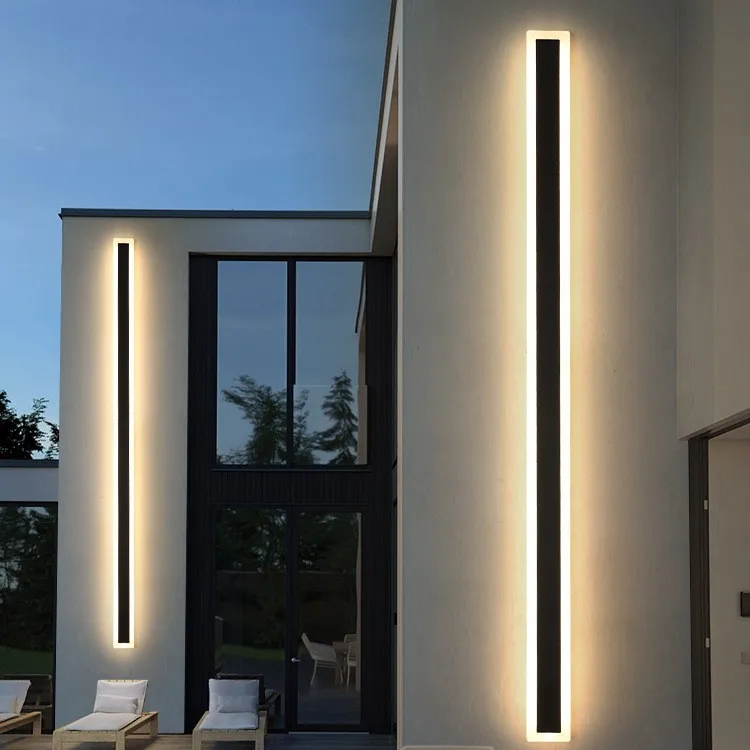 

outdoor wall lamp waterproof villa yard fence courtyard