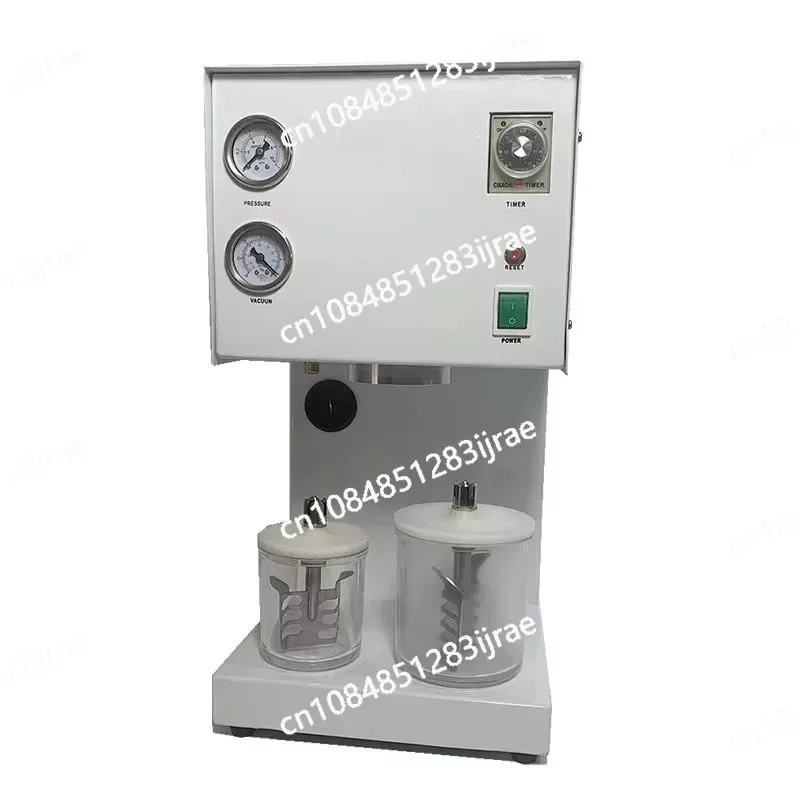 Impression Material Vacuum Mixer Dental Plaster Vacuum Embedding Machine Embedding Material Mixer