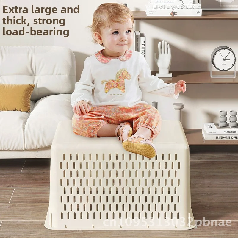 

Пластиковая коробка для хранения домашних мелочей, органайзер для закусок и игрушек, современная минималистичная однотонная корзина для общежития, настольная книга