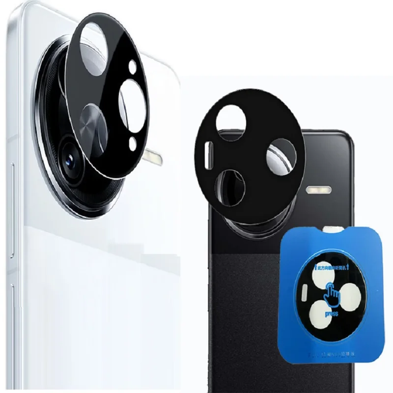 

for Redmi K80 Ultra Camera Lens Bezel Cover AR Tempered Glass Lens Film Sticker Protector Cap Black Coverage with Location Board