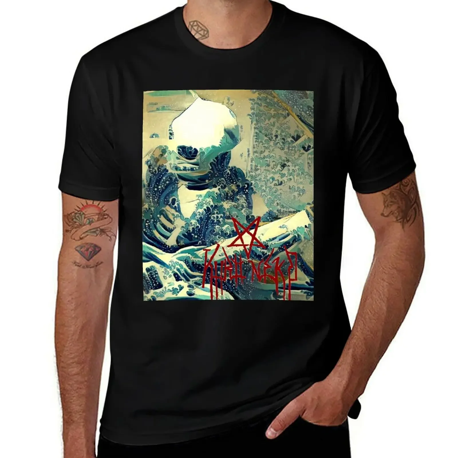 

The Kuro Wave T-Shirt graphic t shirt vintage customizeds valentines boutique clothes man clothes Men's clothing