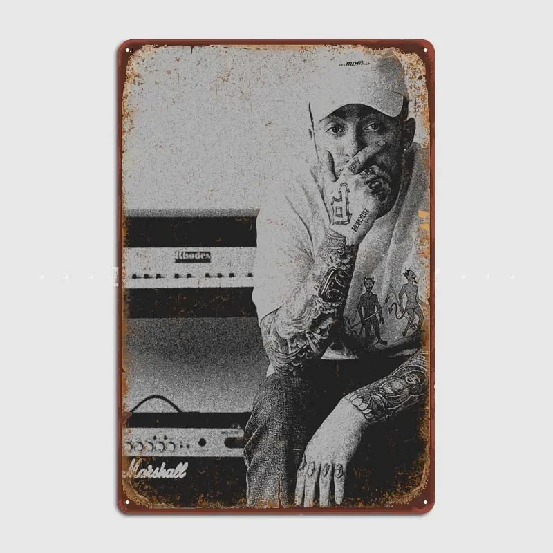 Custom Metal Signs Decoration Wall Art Mural Mac Miller Vintage Retro Tin Sign for Decorating Bar Coffee Bar Garage Poster Decor