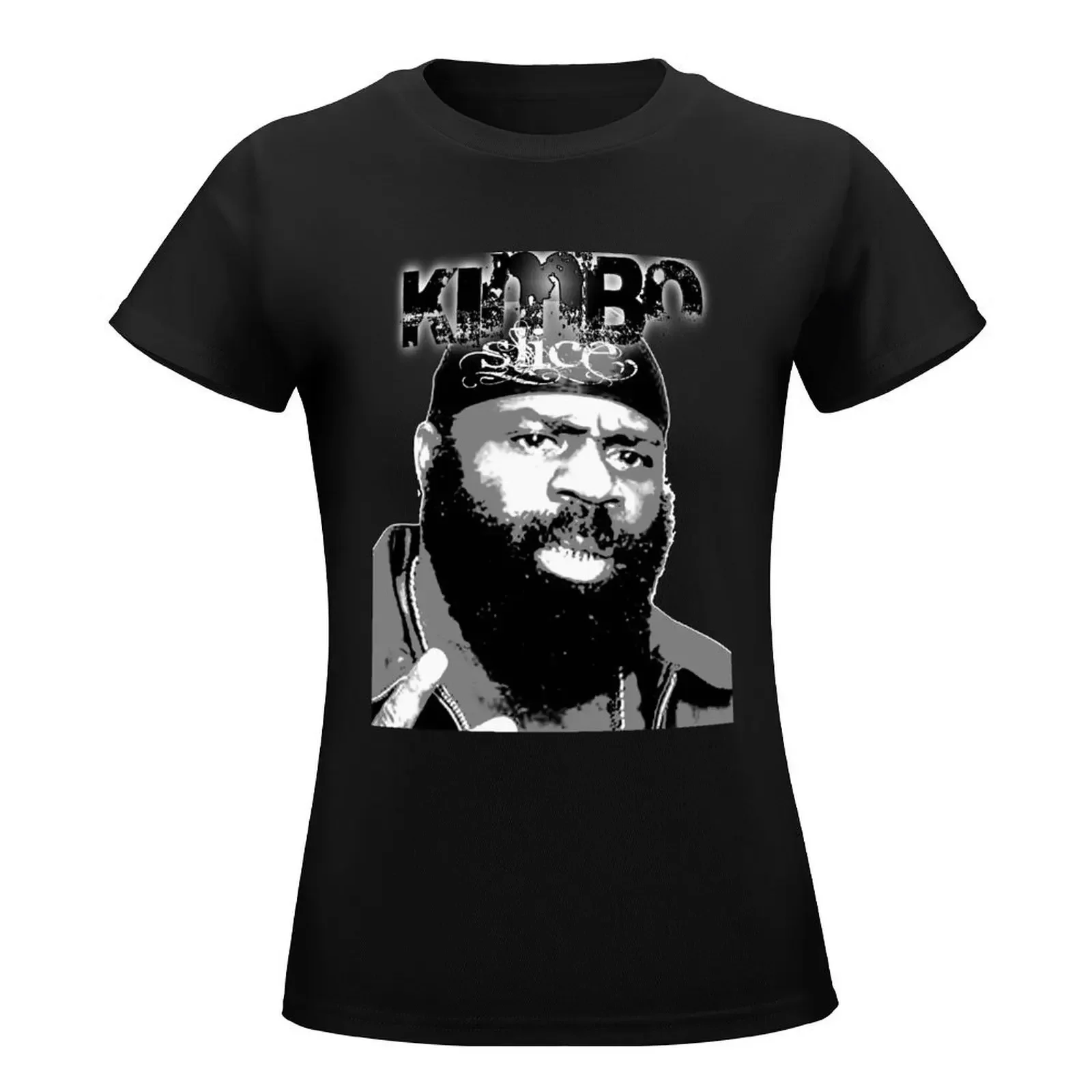 kimbo slice T-Shirt anime clothes female lady clothes summer tops T-shirt Women