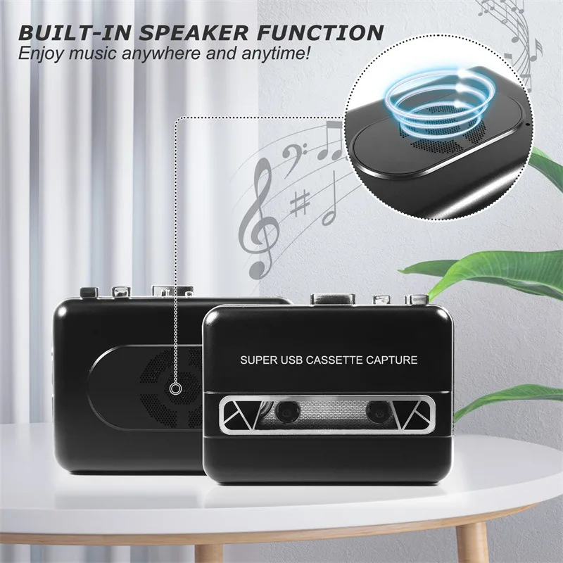 303 old-fashioned nostalgic external playback tape player tape to MP3 converter player stereo Walkman cassette player