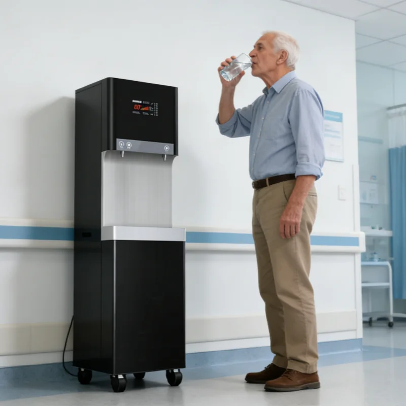 Wall Mount Hot And Cold Water Dispenser RO Office Direct Drinking Machine Automatic Intelligent For Office School Restaurant