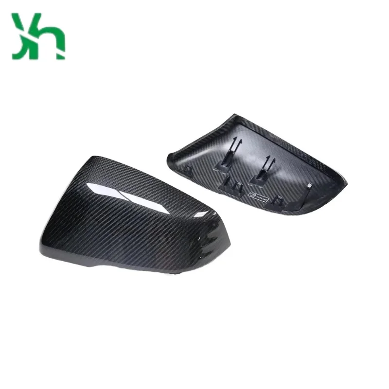 لتويوتا سوبرا A90 BMW Z4 G29 X1 F48 1 SER 2 SER الجانب مرآة مرآة الرؤية الخلفية غطاء ألياف الكربون مرآة جانبية #1