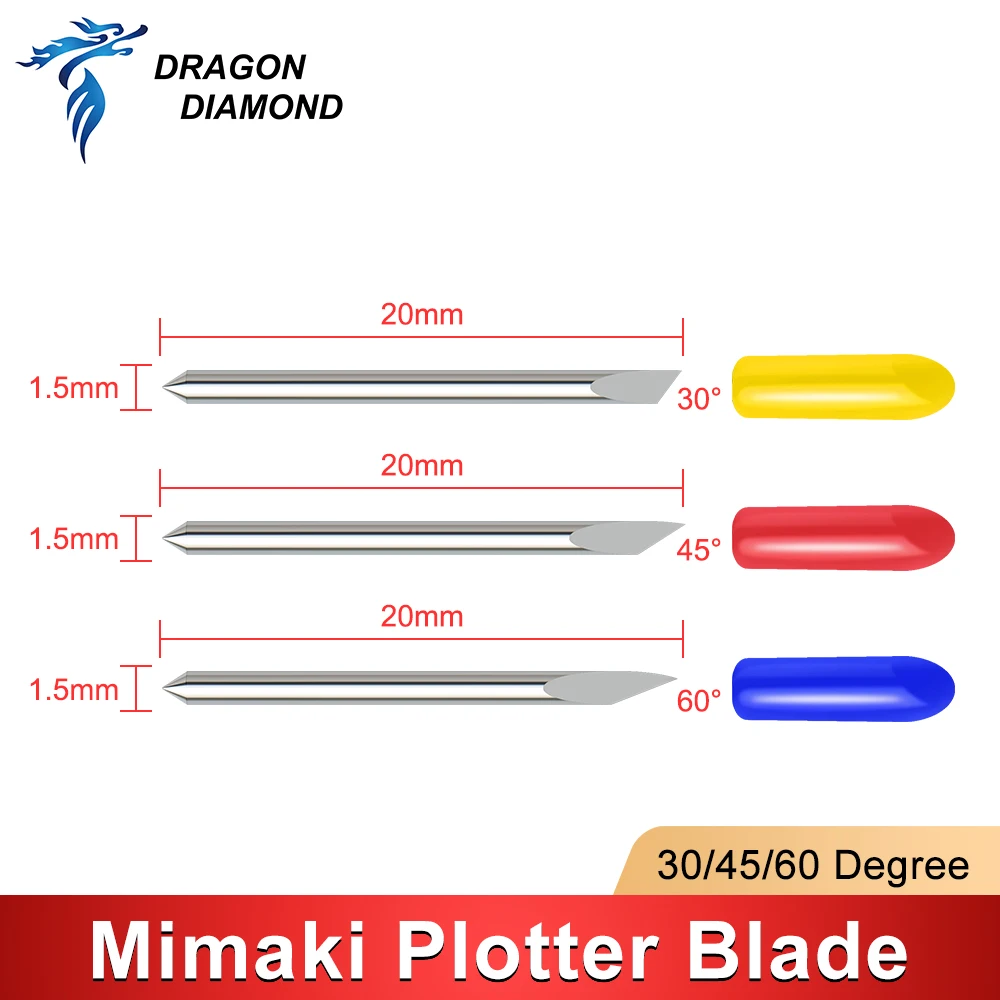 5/10pcs 30/45/60 Degree Mimaki cutting Blade Plotter cutting Blades Vinyl Cutter Knife for Mimaki Plotter