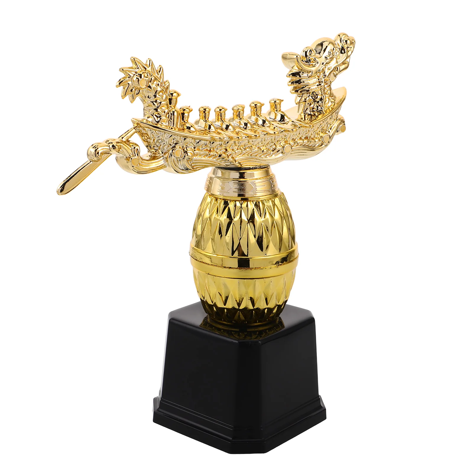 Dragon Boat Trophy Mini Plastic Trophies Award Winner Cup Volleyball Prize Competition Gold