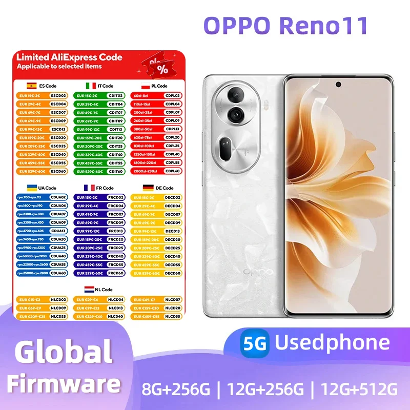 Dimensions OPPO Reno11 5G Smartphone 120hz Refresh Rate CPU Mediatek