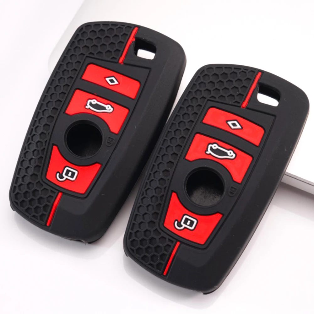 Silicone Key Cover For BMW 1 Series 2 Series 3 Series 4 Series 5 Series 6 Series 7 Series X1 X3 X4 X5 X6 Z4 M3 M4 M5 Drop
