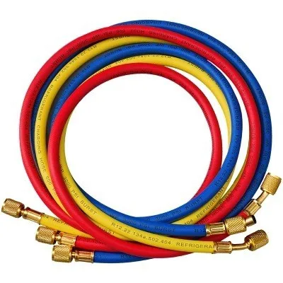 

Car Air Conditioning Maintenance Hose Line Repair Tools HVAC Vacuum Compatible Refrigerant Filling Easy Operation Safe Use