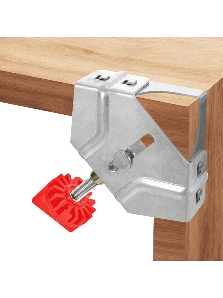Corner Clamps For Woodworking 90 Degree Right Angle Clamp with Adjustable Swing Jaw For Wood Metal Pipe Steel Rod Glass Diy