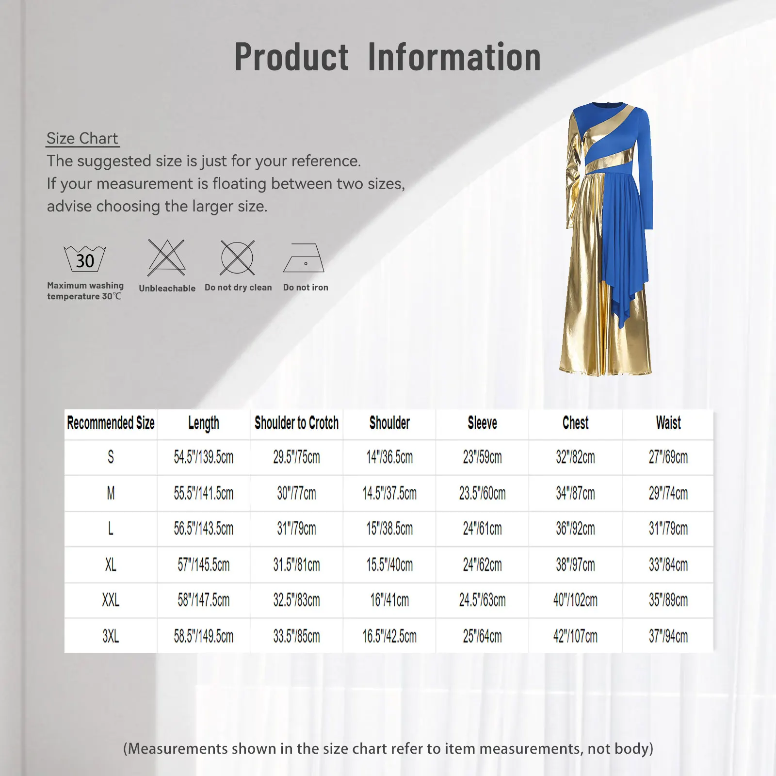 Tunique de danse de spectacle de chorale de louange liturgique pour femmes, Costume de cérémonie contemporaine, vêtements de danse lyrique, robes d'église de culte