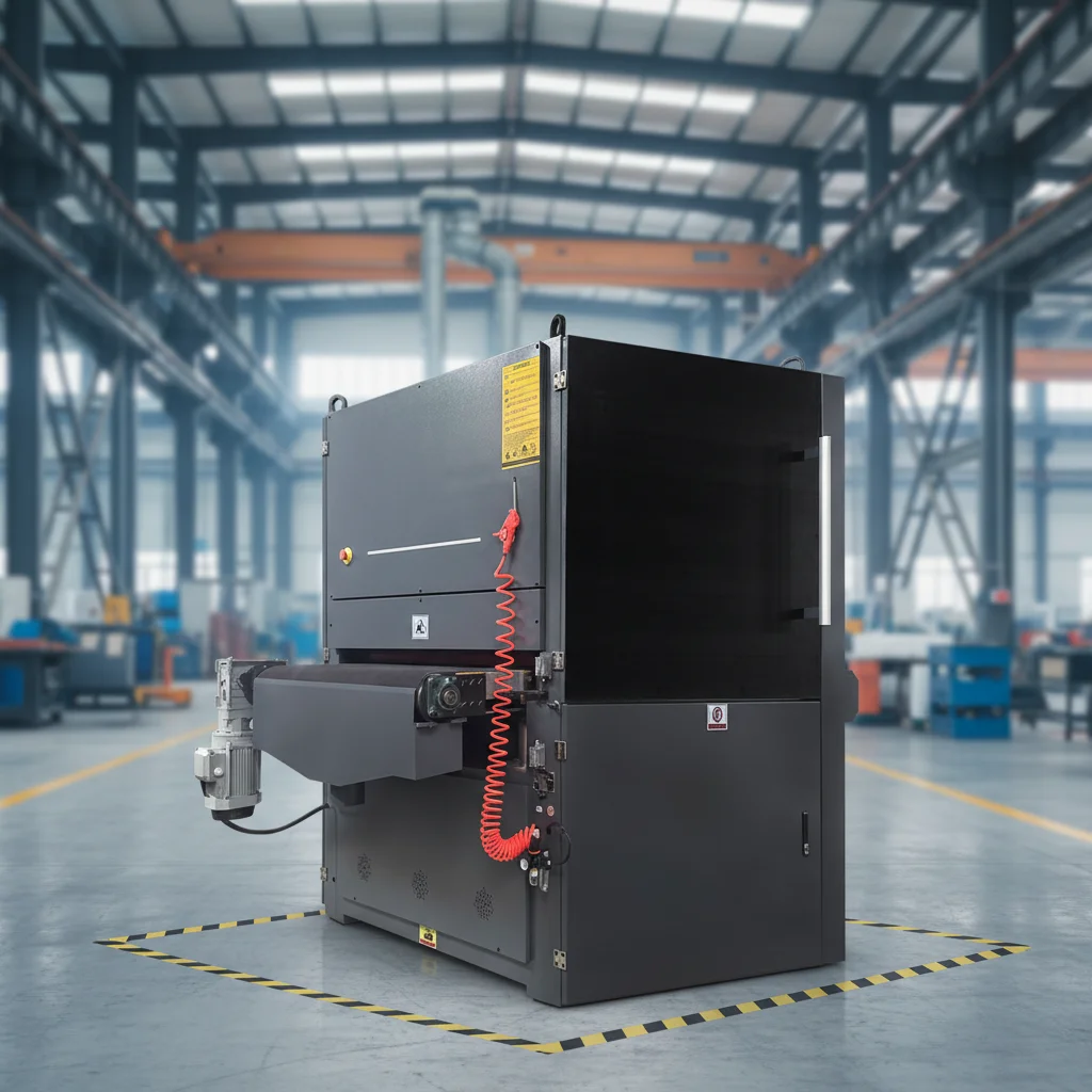 Belt Sanding Machine Polishing Grinding Machine Metal Flat Sanding Machine for Steel Plates