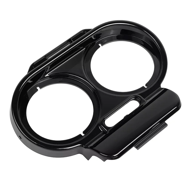 A64P-For Road Glide 98-13 غطاء قياس أسود لامع Nacelle Fairing Spedometer