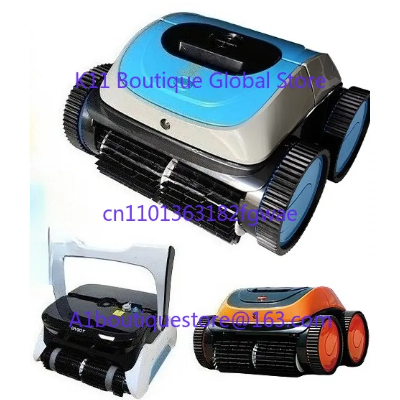 آلة شفط مياه الصرف الصحي لحمام السباحة، مكنسة كهربائية لاسلكية تحت الماء، روبوت تنظيف سفلي لحمام السباحة #1