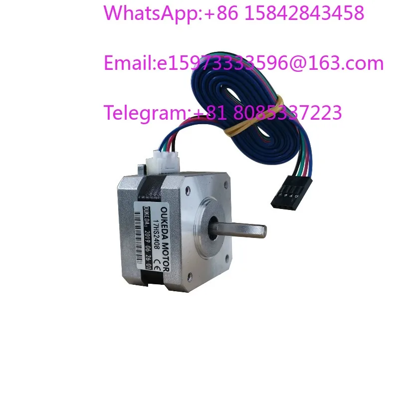 1 piece suitable for Two-phase hybrid 42 stepper motor NEMA17 17HS2408 3D printer motor Height 28mm