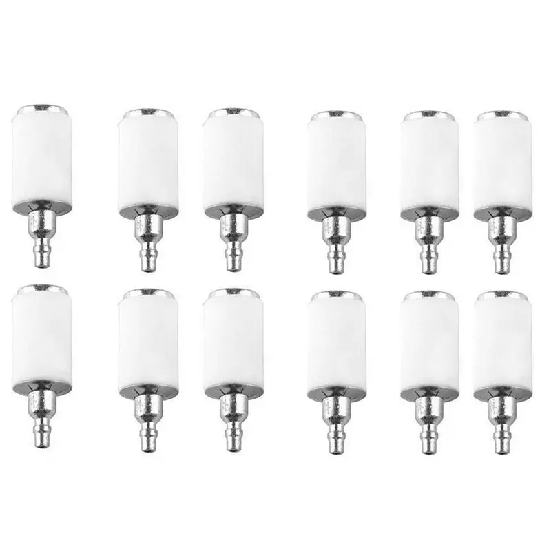 M11K-For Poulan Chainsaw Fuel Filter 2050 2150 2375- Pack Of 12 Fits Weedeater Trimmer Chainsaw Blower 530095646