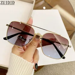 2024 New Square Sunglasses Women Trendy Vintage Fashion Glasses Luxury Designer Shades Lentes De Sol Mujer Lunette Soleil Femme