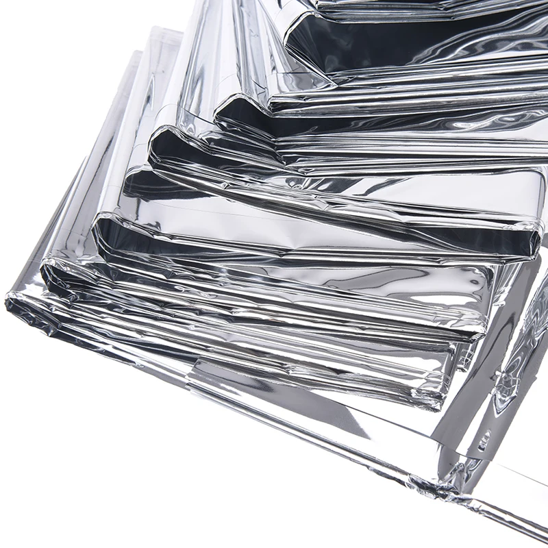 130X210Cm Survival Emergency Mylar Waterdichte Slaapzak Folie Thermische Deken