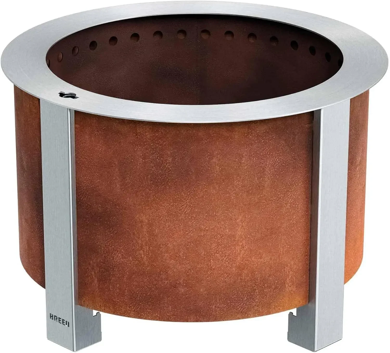 Tool Smokeless FIrePit Corten Steel 22.1