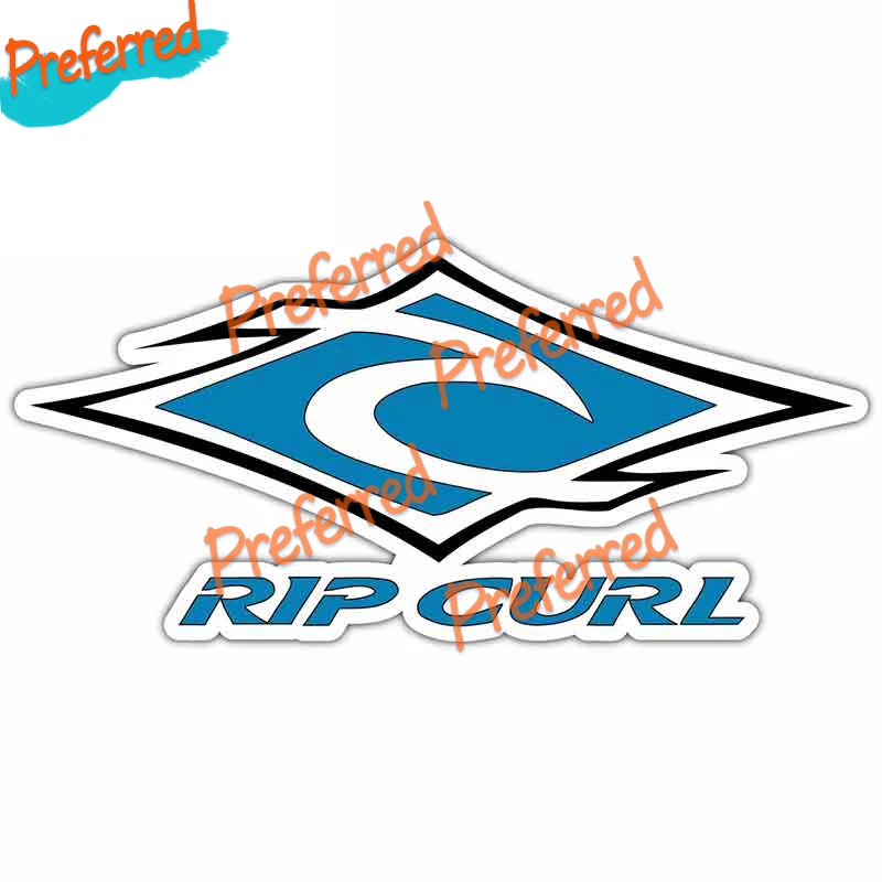 Autocollant de planche à roulettes Rip Curl, en vinyle, imperméable, pour voiture, camion, soleil, camping-car, ordinateur portable et boîte à outils