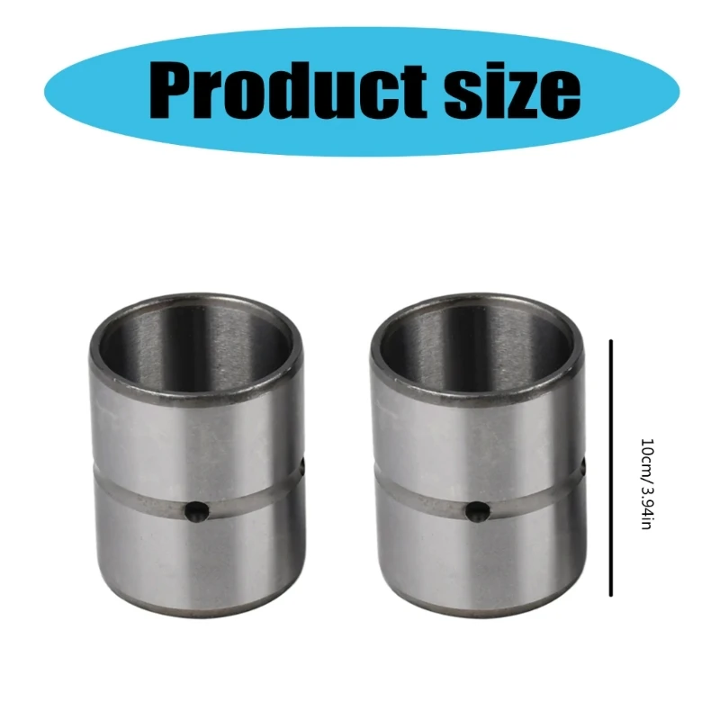 2 Pieces Pivotal Pin Bushing 6708517 Suitable For Smooth Operations Of Skid Steer Loader Arms 863 864 873 873G T200 T220