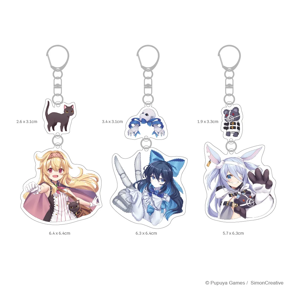 

Little Witch Nobeta Acrylic keychain as a gift for friends, a desktop decoration