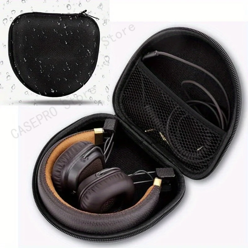 Shockproof Headphone Case for Major II/III/IV/V Case, Major 5/4/3/2 Case, Hard Carrying Storage Bag，Headphones Zipper Box