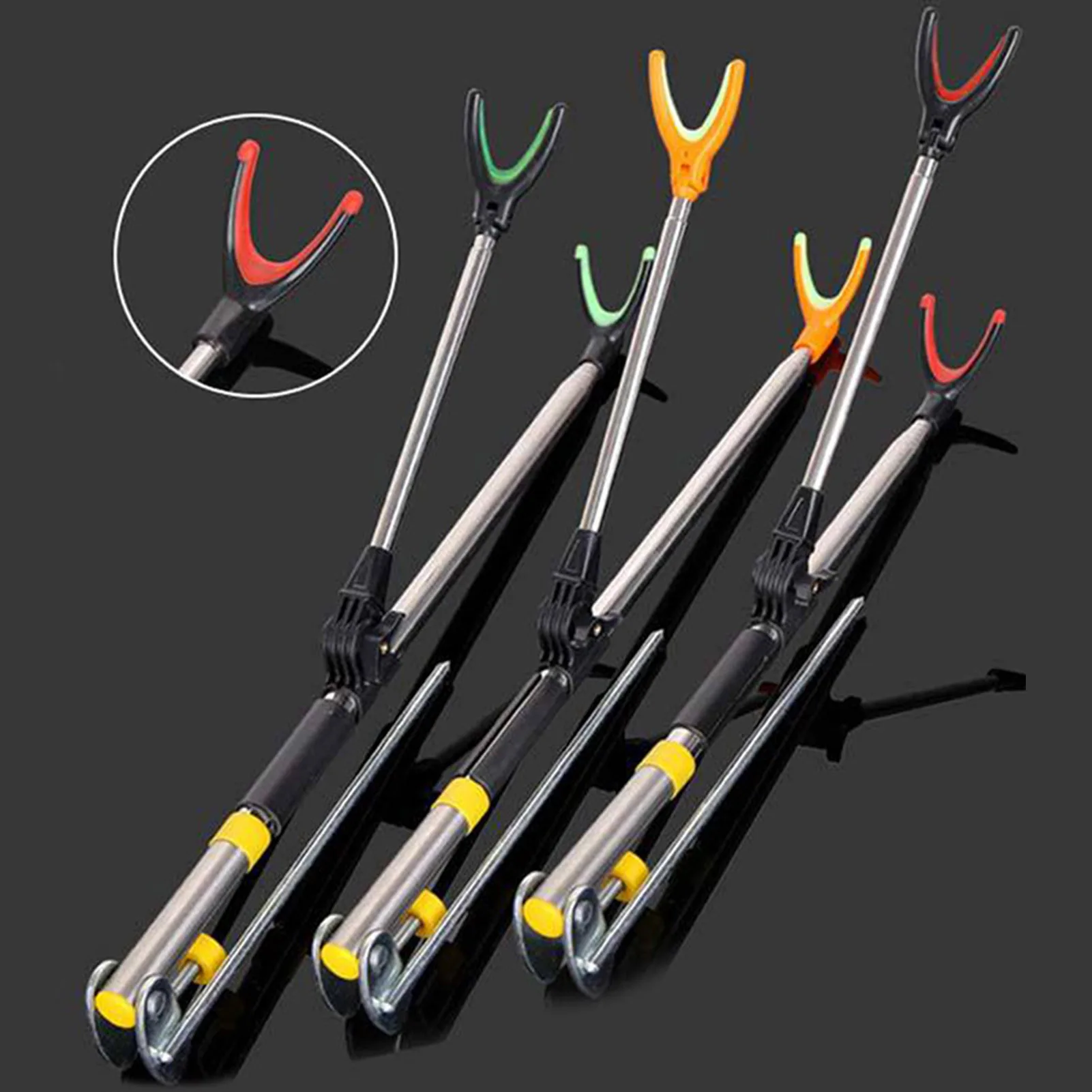 

Держатель для удочки, органайзер с регулируемым углом, кронштейн из нержавеющей стали для рыбалки в гараже, хранение Удочек