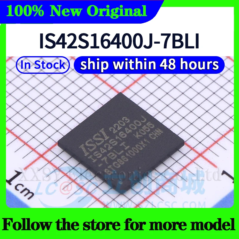 

IS42S16400J-7BLI High quality New