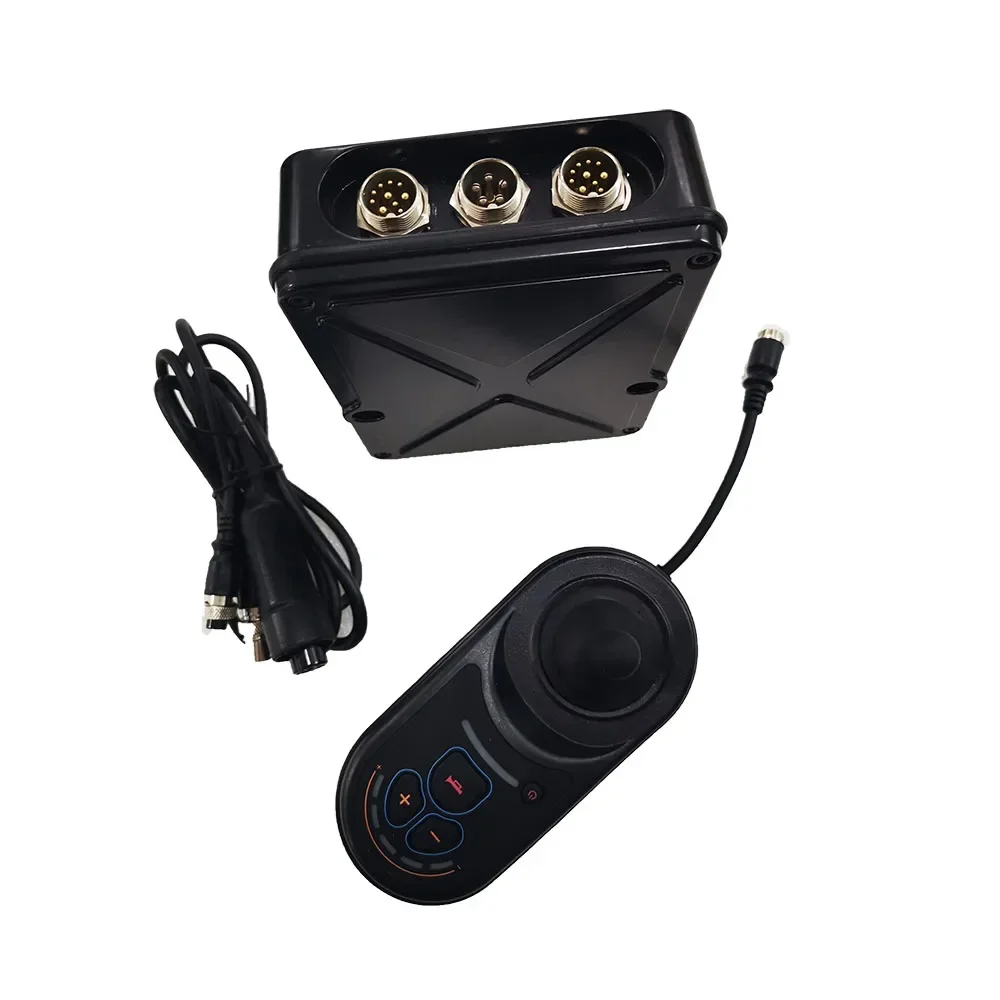 24V 250W Dc Brushless Gear Motor Drive Joystick Controller Programmable Wheelchair Conversion Kit