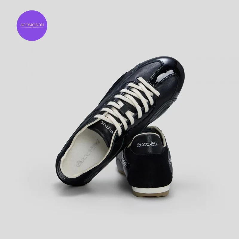 ACOMOSON EU US Size Luxury Quality Casual Shoes silver stylish travel street hiking soft light comforatbale Running Shoes