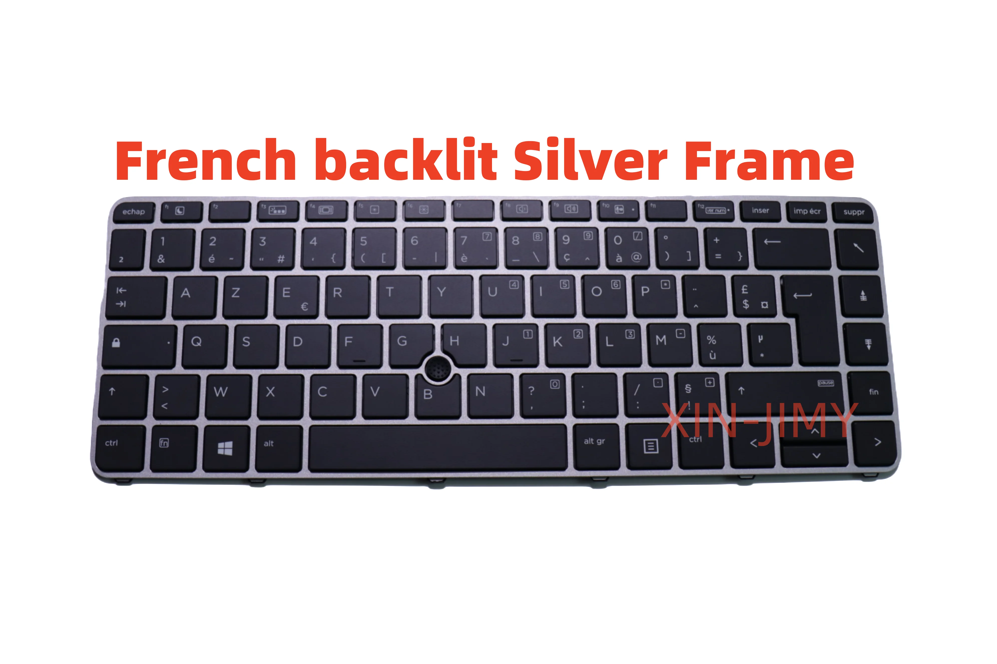 

Клавиатура AZERTY с подсветкой для HP EliteBook 840 G3 840 G4 848 G3 848 G4 840r G4 745 G3 745 G4 Zbook 14u G4 Pointer FR French