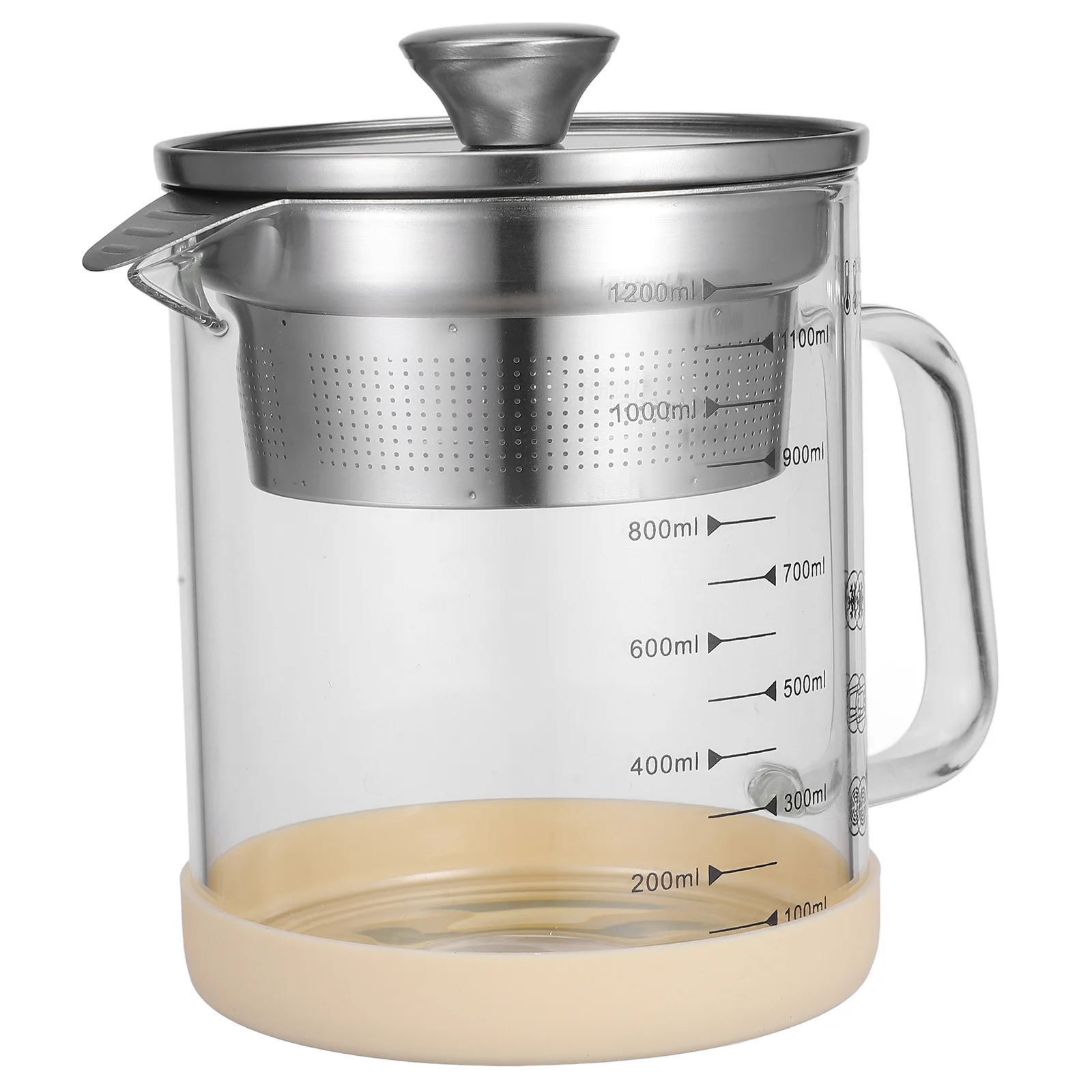 

Fat Separator With Removable Silicone Base Clear Grease Container For Kitchen Oil Storage Bacon Fat Jar Soy Milk Filter